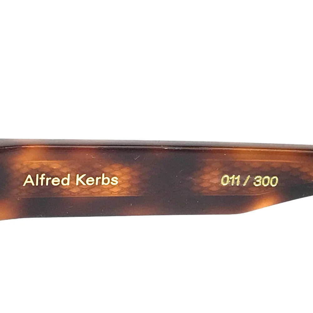 Alfred Kerbs Eyeglasses Frames SYLVIA HV Havana Tortoise Cat Eye 52-19-143